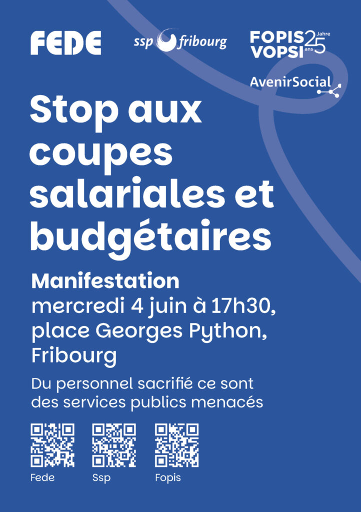 Stop aux coupes salariales et bugdétaires